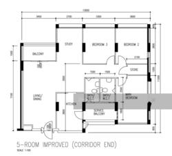 Blk 795 Yishun Ring Road (Yishun), HDB 5 Rooms #146707312